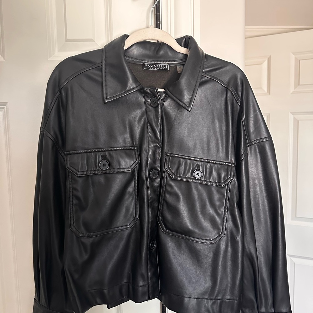 Black Leather Jacket Bagatelle